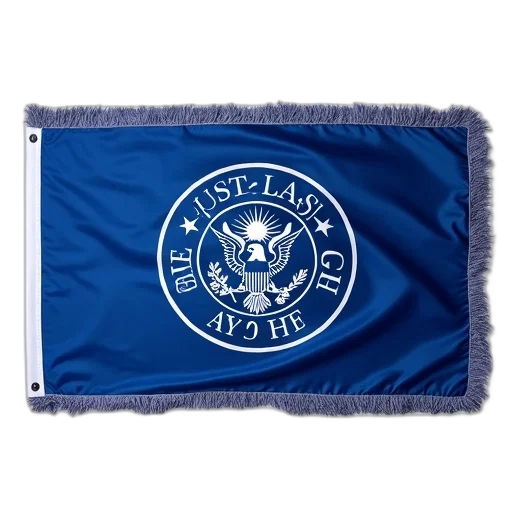 staff, blue, flag, white, emblem, featuring, shield, sun transparent PNG cut-out