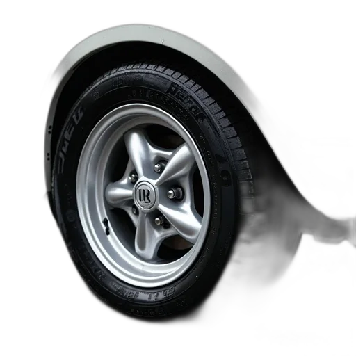 car, shoes, weapon, 3d render, photorealistic, close-up, front, wheel transparent PNG cut-out