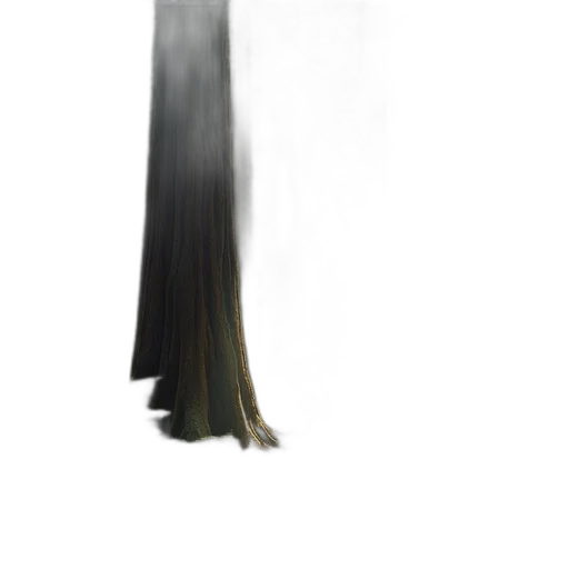 dress, hair, staff, crown transparent PNG cut-out
