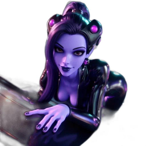staff, weapon, jewelry, concept art, cyberpunk, fantasy art, 3d render, dark transparent PNG cut-out