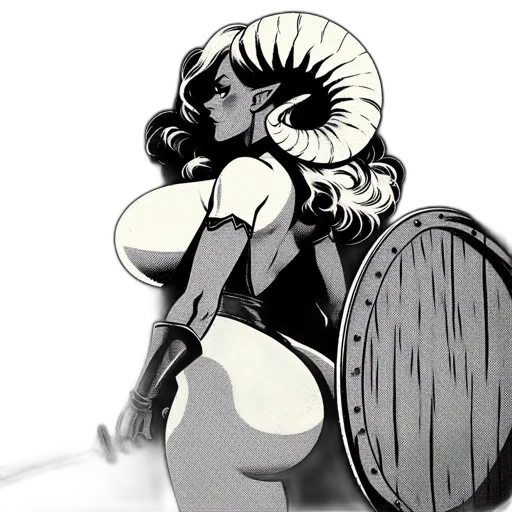 crown, dress, concept art, comic book art, fantasy art, cartoon, monochrome, woman transparent PNG cut-out