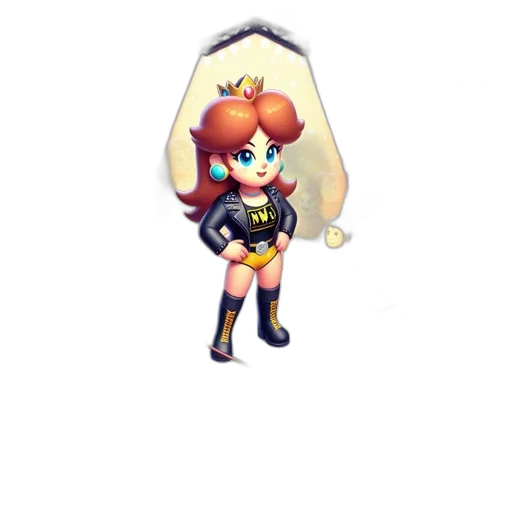 staff, weapon, crown, umbrella, pixel art, concept art, 3d render, fantasy art transparent PNG cut-out
