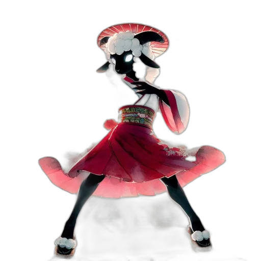 dress, robot, mask, hat, 3d render, concept art, fantasy art, photorealistic transparent PNG cut-out