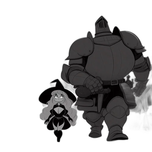 robot, weapon, staff, creature, concept art, cartoon, comic book art, fantasy art transparent PNG cut-out
