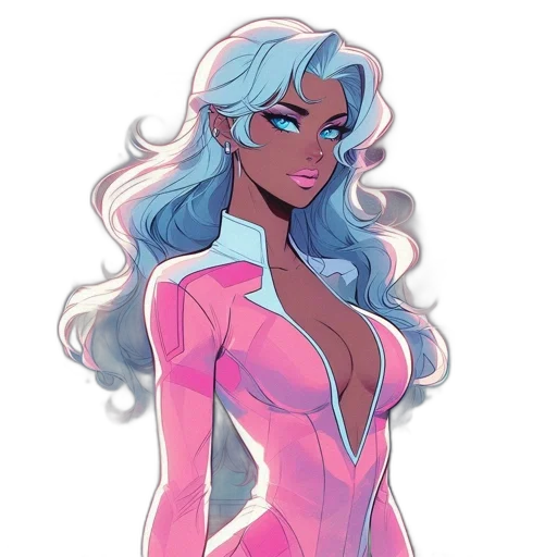 dress, concept art, fantasy art, comic book art transparent PNG cut-out