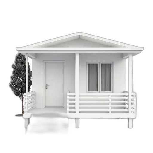 furniture, building, 3d render, photorealistic, concept art, pixel art, monochrome, small transparent PNG cut-out
