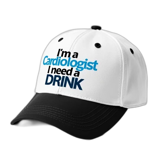 hat, crown, 3d render, black, white, baseball, cap, graphic transparent PNG cut-out