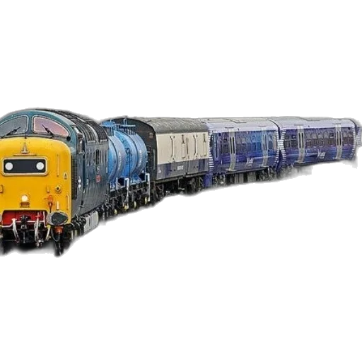 3d render, train, yellow, front transparent PNG cut-out