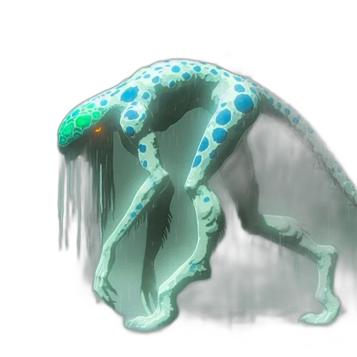 creature, dragon, animal, mask, concept art, 3d render, watercolor, fantasy art transparent PNG cut-out