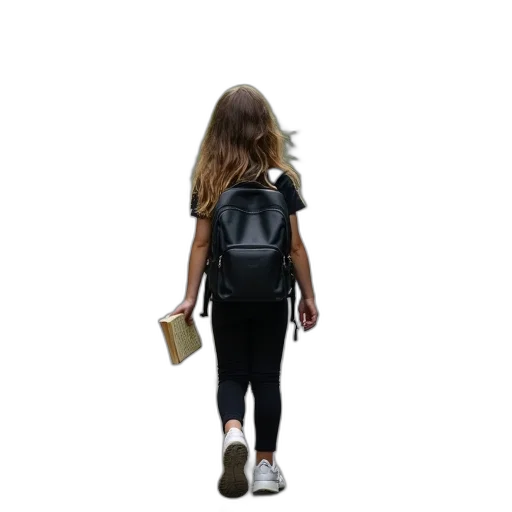 jacket, dress, shoes, 3d render, photorealistic, concept art, young, girl transparent PNG cut-out