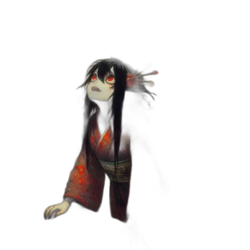 creature, staff, mask, animal, concept art, 3d render, fantasy art, anime transparent PNG cut-out