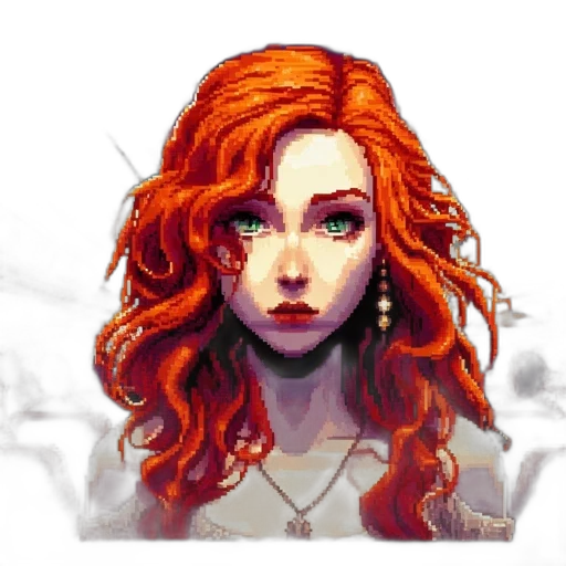face, crown, mask, dress, fantasy art, comic book art, concept art, pixel art transparent PNG cut-out