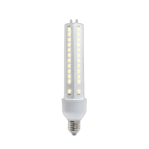white, led, light, bulb, long, cylindrical, shape, multiple transparent PNG cut-out