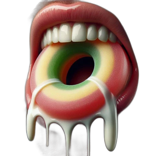 mask, face, creature, food, 3d render, concept art, photorealistic, person transparent PNG cut-out