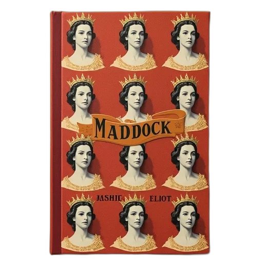 book, cover, pattern, multiple, portraits, woman, crown, set transparent PNG cut-out