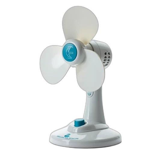 robot, white, electric, fan, blue, control, button, handle transparent PNG cut-out