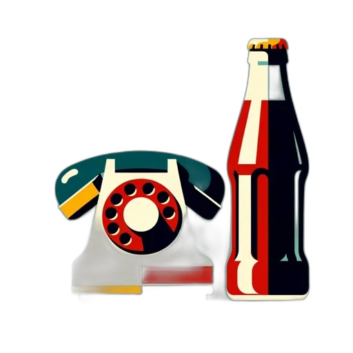 bottle, weapon, robot, food, 3d render, concept art, photorealistic, pixel art transparent PNG cut-out