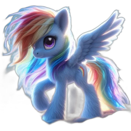 fantasy art, concept art, 3d render, pixel art, colorful, mythical, creature, resembling transparent PNG cut-out