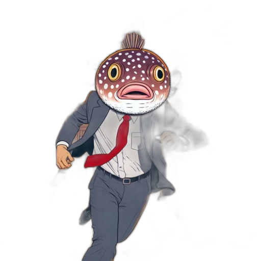 staff, creature, animal, mask, concept art, cartoon, 3d render, photorealistic transparent PNG cut-out