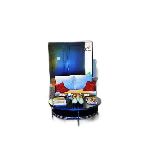 furniture, food, robot, jewelry, 3d render, cozy, living, room transparent PNG cut-out
