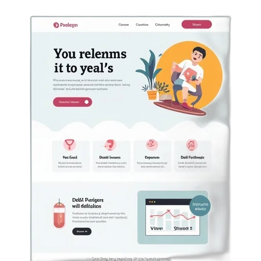 landing, page, debt, relief transparent PNG cut-out