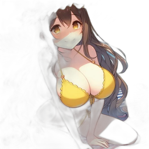 dress, mask, dragon, creature, anime, pixel art, concept art, watercolor transparent PNG cut-out