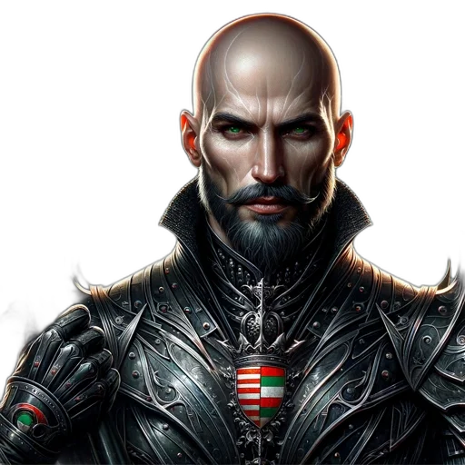 face, concept art, fantasy art, cyberpunk, photorealistic, heavily, armored, man transparent PNG cut-out