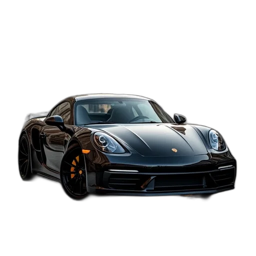 car, photorealistic, 3d render, concept art, cartoon, dark, new, porsche transparent PNG cut-out
