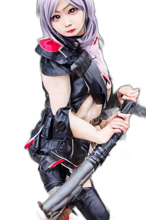 staff, weapon, sword, jacket transparent PNG cut-out