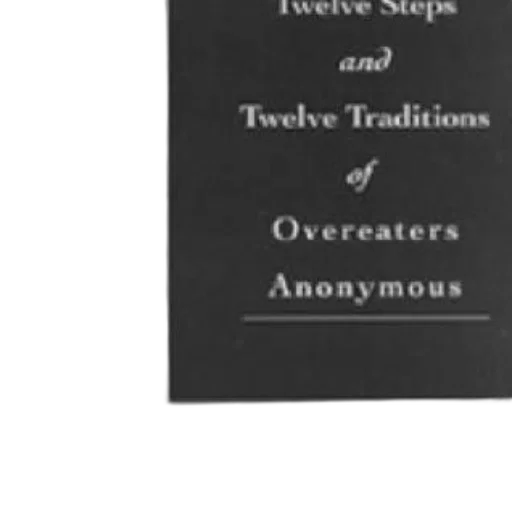 cover, twelve, steps, traditions, overeaters, anonymous, features, black transparent PNG cut-out