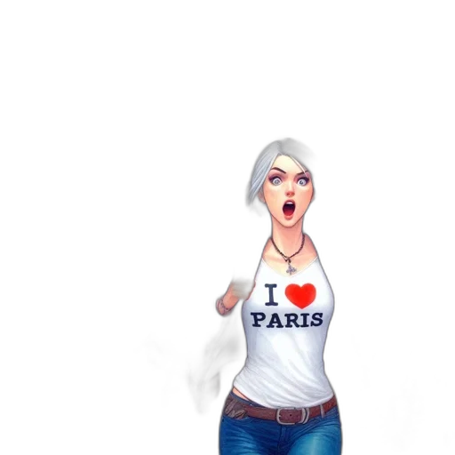 staff, 3d render, pixel art, cartoon, concept art, rural, setting, shocked transparent PNG cut-out