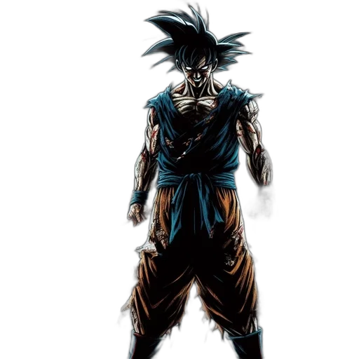 staff, concept art, comic book art, anime, fantasy art, dark, blue, monochrome transparent PNG cut-out