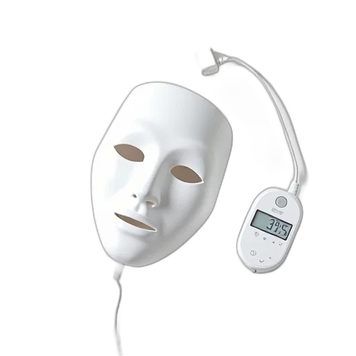 mask, staff, face, jewelry, white, blank, expression, placed transparent PNG cut-out