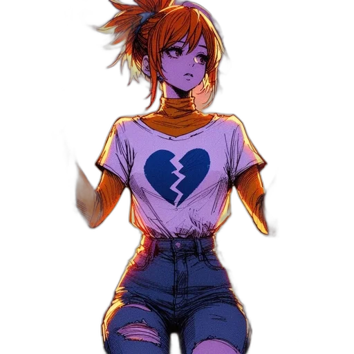 dress, jacket, robot, staff, anime, concept art, pixel art, vaporwave transparent PNG cut-out