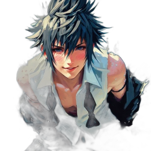 face, staff, weapon, concept art, photorealistic, anime, fantasy art, monochrome transparent PNG cut-out