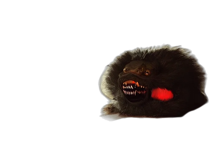 creature, animal, mask, hair transparent PNG cut-out