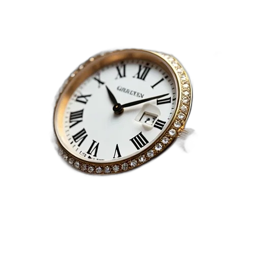 jewelry, 3d render, photorealistic, close-up, image, gold, wristwatch, detailed transparent PNG cut-out