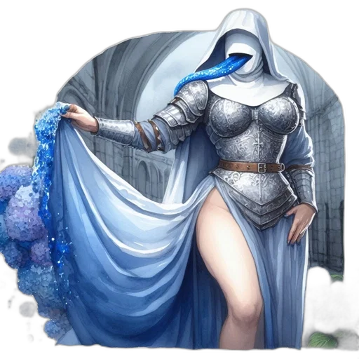 dress, staff, jewelry, sword, fantasy art, concept art, comic book art, pixel art transparent PNG cut-out