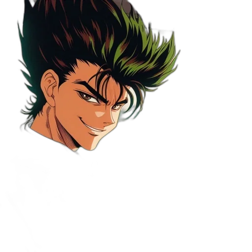 hair, face, mask, dragon, anime, comic book art, pixel art, concept art transparent PNG cut-out