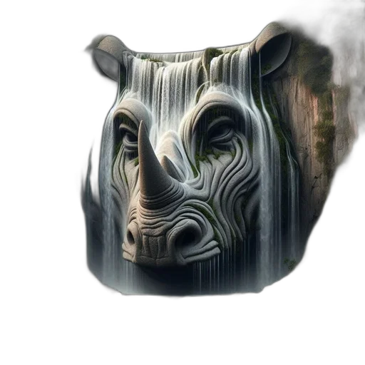 mask, face, animal, crown, fantasy art, concept art, photorealistic, 3d render transparent PNG cut-out