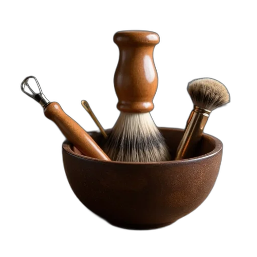 hair, staff, furniture, crown, photorealistic, 3d render, oil painting, earth tones transparent PNG cut-out