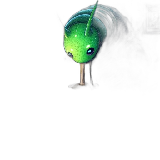 staff, creature, tree, robot, concept art, fantasy art, pixel art, 3d render transparent PNG cut-out