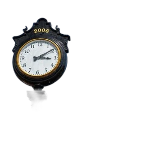 jewelry, weapon, 3d render, vintage, clock, year, 2006, top transparent PNG cut-out