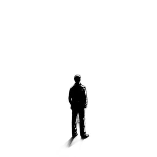 staff, robot, jacket, face, pixel art, concept art, comic book art, 3d render transparent PNG cut-out