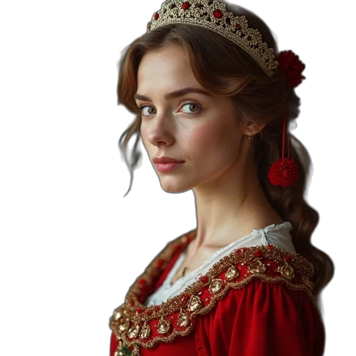 crown, jewelry, face, dress transparent PNG cut-out