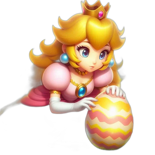 crown, weapon, dress, 3d render, concept art, vaporwave, pixel art, princess transparent PNG cut-out