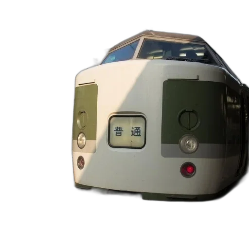 robot, 3d render, photorealistic, concept art, green, white, train, word transparent PNG cut-out