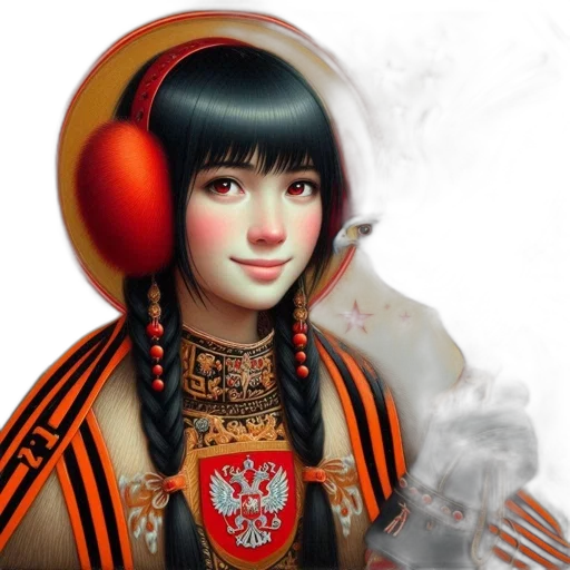 staff, robot, face, mask, fantasy art, photorealistic, concept art, 3d render transparent PNG cut-out