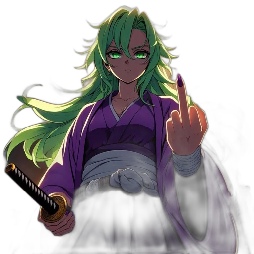 staff, weapon, pixel art, vaporwave, anime, concept art, green, animated transparent PNG cut-out
