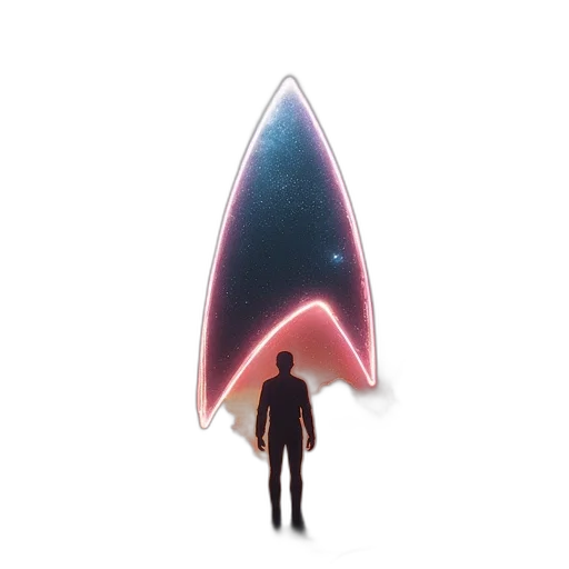 staff, jacket, concept art, pixel art, 3d render, comic book art, outer space, fog transparent PNG cut-out